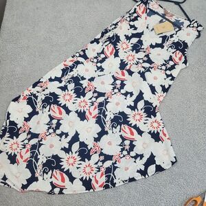 Red White Blue SJS 1X Dress 4th Of July Patriotic Sleeveless